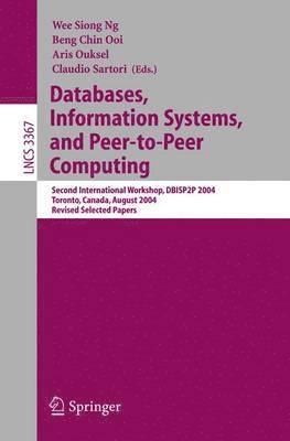 bokomslag Databases, Information Systems, and Peer-to-Peer Computing