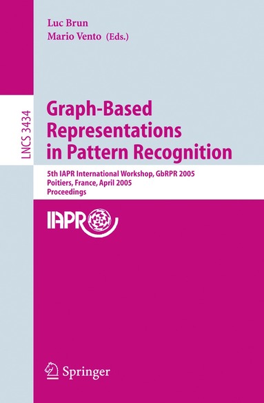 Luc Brun, Mario Vento - Graph-Based Representations in Pattern Recognition, Häftad