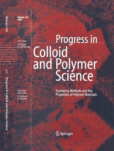 N. Stribeck, Norbert Stribeck, Bernd Smarsly - Scattering Methods and the Properties of Polymer Materials, Inbunden