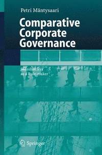 bokomslag Comparative Corporate Governance