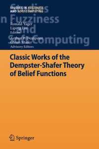 bokomslag Classic Works of the Dempster-Shafer Theory of Belief Functions