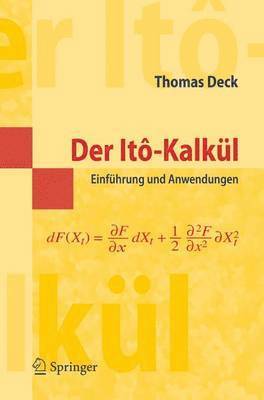 bokomslag Der Itô-Kalkül