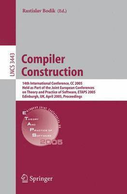 Rastislav Bodik - Compiler Construction, Häftad