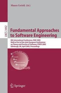 bokomslag Fundamental Approaches to Software Engineering