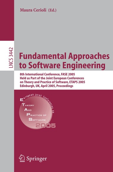 Maura Cerioli - Fundamental Approaches to Software Engineering, Häftad