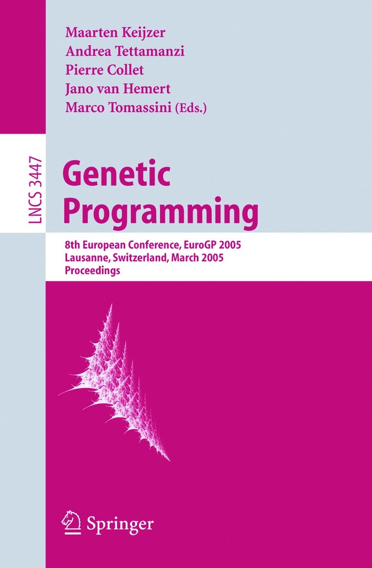 Maarten Keijzer, Andrea Tettamanzi, Pierre Collet, Jano van Hemert, Marco Tomassini, Andrea G. B. Tettamanzi - Genetic Programming, Häftad
