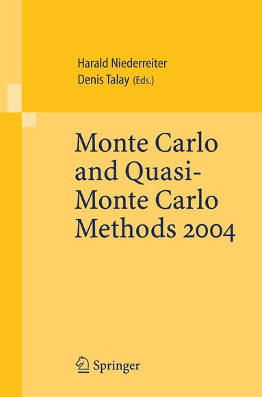 Harald Niederreiter, Denis Talay - Monte Carlo and Quasi-Monte Carlo Methods 2004, Häftad