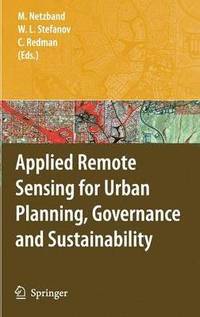 bokomslag Applied Remote Sensing for Urban Planning, Governance and Sustainability