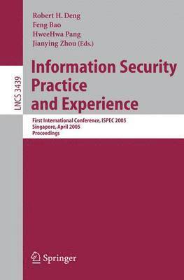 bokomslag Information Security Practice and Experience