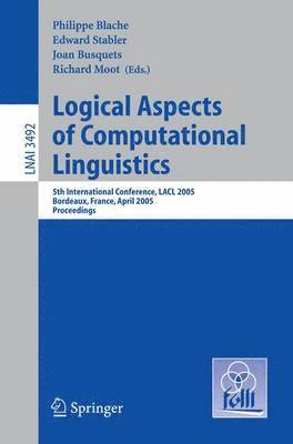 bokomslag Logical Aspects of Computational Linguistics