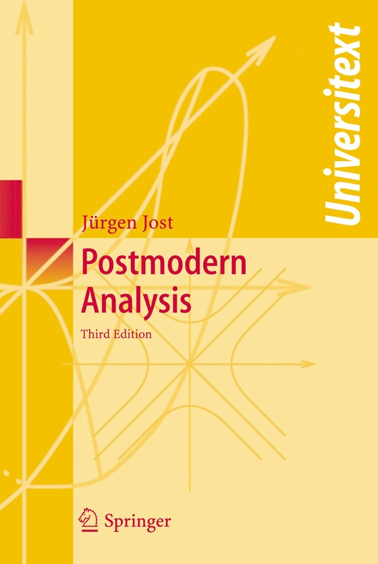 Jürgen Jost, Jurgen Jost - Postmodern Analysis, Häftad