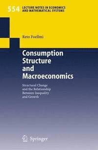 bokomslag Consumption Structure and Macroeconomics