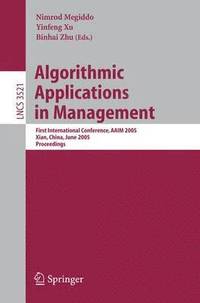 bokomslag Algorithmic Applications in Management