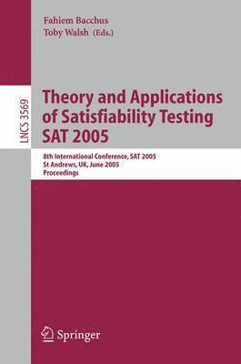 bokomslag Theory and Applications of Satisfiability Testing