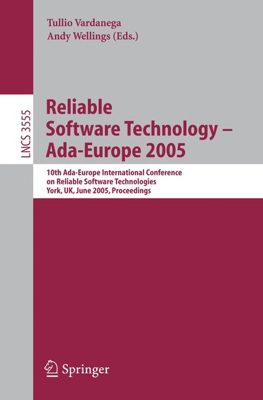 Tullio Vardanega, Andy Wellings - Reliable Software Technology – Ada-Europe 2005, Häftad