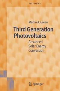 bokomslag Third Generation Photovoltaics