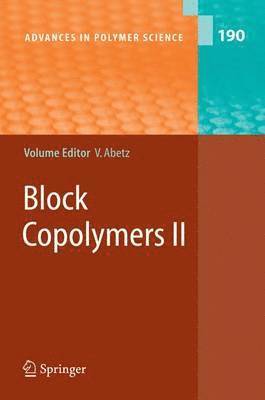 bokomslag Block Copolymers II