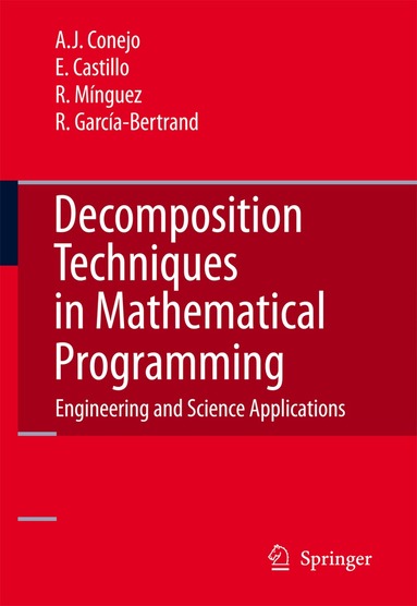 Antonio J. Conejo, Enrique Castillo, Roberto Minguez, Raquel Garcia-Bertrand - Decomposition Techniques in Mathematical Programming, Inbunden