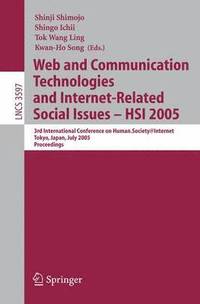 bokomslag Web and Communication Technologies and Internet-Related Social Issues - HSI 2005