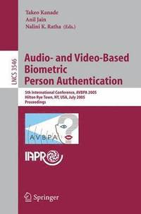 bokomslag Audio- and Video-Based Biometric Person Authentication