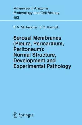 bokomslag Serosal Membranes (Pleura, Pericardium, Peritoneum)