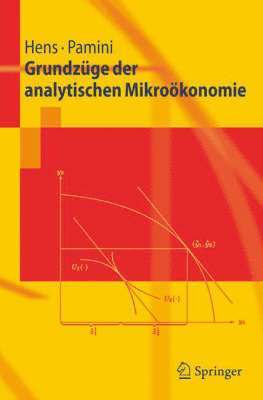 bokomslag Grundzge der analytischen Mikrokonomie