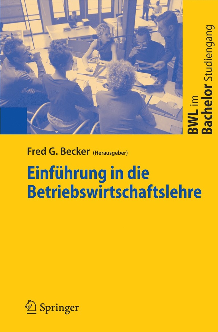 Einfhrung in die Betriebswirtschaftslehre 1