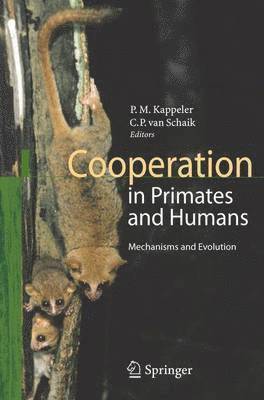 bokomslag Cooperation in Primates and Humans