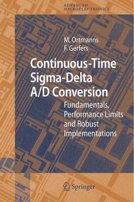 Continuous-Time Sigma-Delta A/D Conversion 1