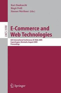 bokomslag E-Commerce and Web Technologies