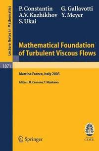 bokomslag Mathematical Foundation of Turbulent Viscous Flows