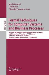 bokomslag Formal Techniques for Computer Systems and Business Processes