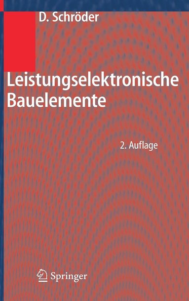 bokomslag Leistungselektronische Bauelemente