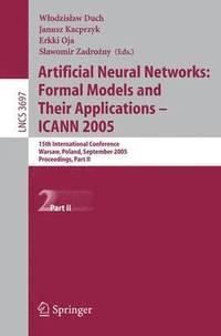 bokomslag Artificial Neural Networks: Formal Models and Their Applications - ICANN 2005