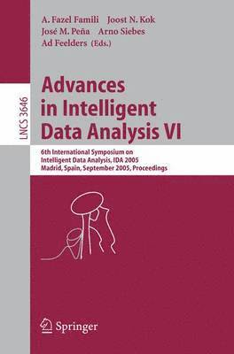 bokomslag Advances in Intelligent Data Analysis VI