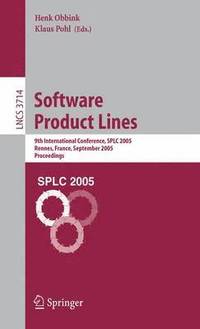 bokomslag Software Product Lines