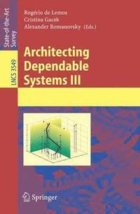 bokomslag Architecting Dependable Systems III