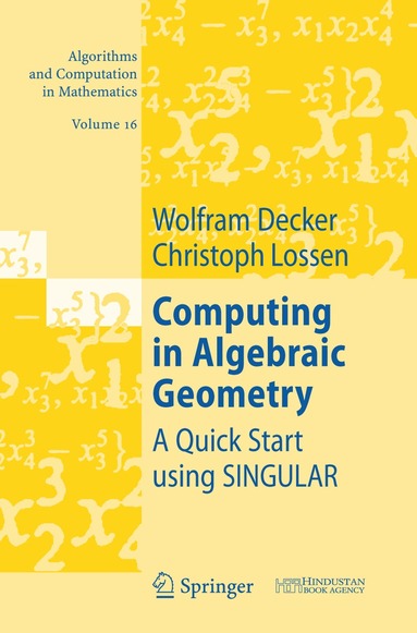 Wolfram Decker, Christoph Lossen - Computing in Algebraic Geometry, Inbunden