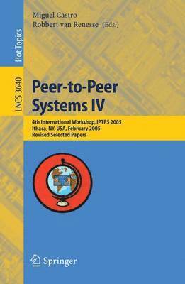 bokomslag Peer-to-Peer Systems IV