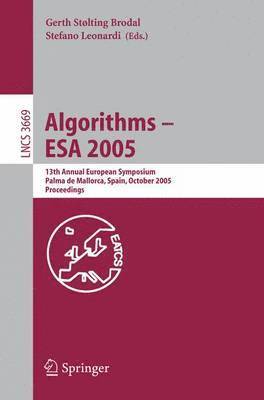 bokomslag Algorithms  ESA 2005