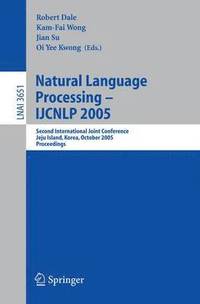 bokomslag Natural Language Processing  IJCNLP 2005