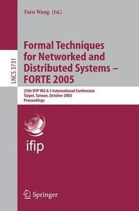 bokomslag Formal Techniques for Networked and Distributed Systems - FORTE 2005