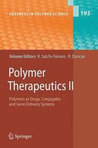 bokomslag Polymer Therapeutics II