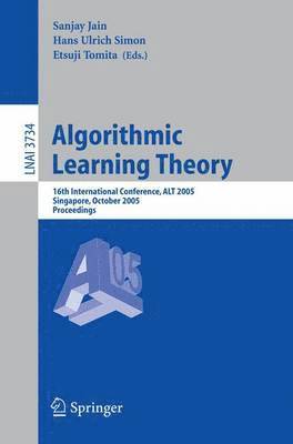 Algorithmic Learning Theory 1