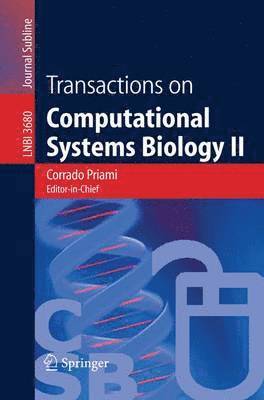 Transactions on Computational Systems Biology II 1