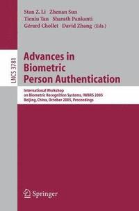 bokomslag Advances in Biometric Person Authentication
