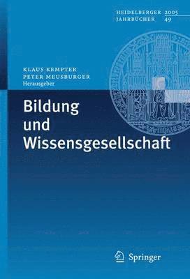 Klaus Kempter, Peter Meusburger - Bildung und Wissensgesellschaft, Häftad
