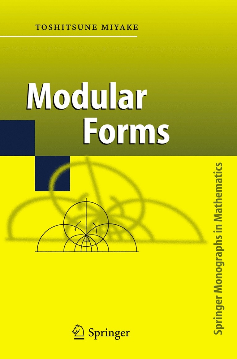 Toshitsune Miyake - Modular Forms, Inbunden