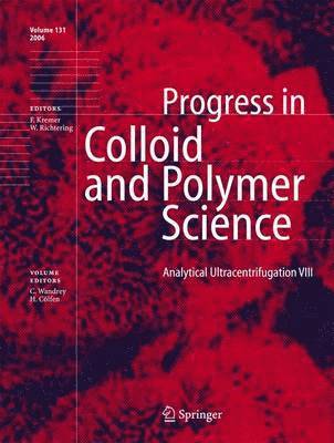 C. Wandrey, Christine Wandrey, Helmut Cölfen - Analytical Ultracentrifugation VIII, Inbunden