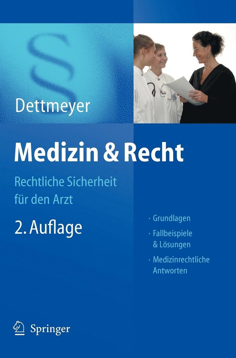 Reinhard B. Dettmeyer, Reinhard Dettmeyer - Medizin & Recht, Inbunden